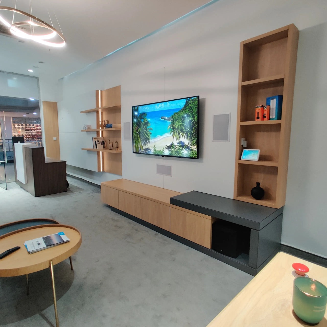 smart home automation living room